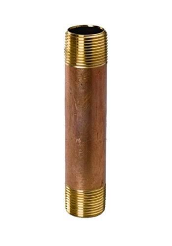 10x22 Long Brass Nipple Pipe Fitting with NPT Ends U67895