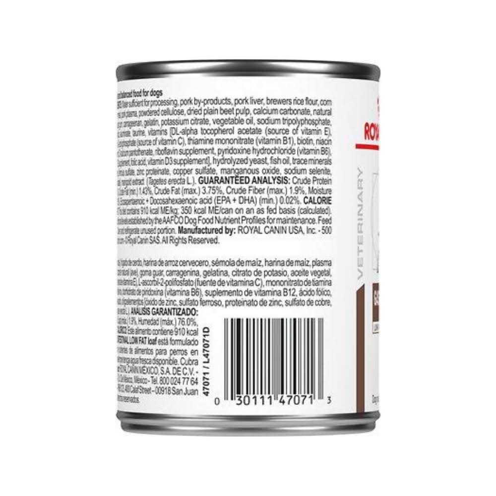 Low Fat Canned Dog Food D12616