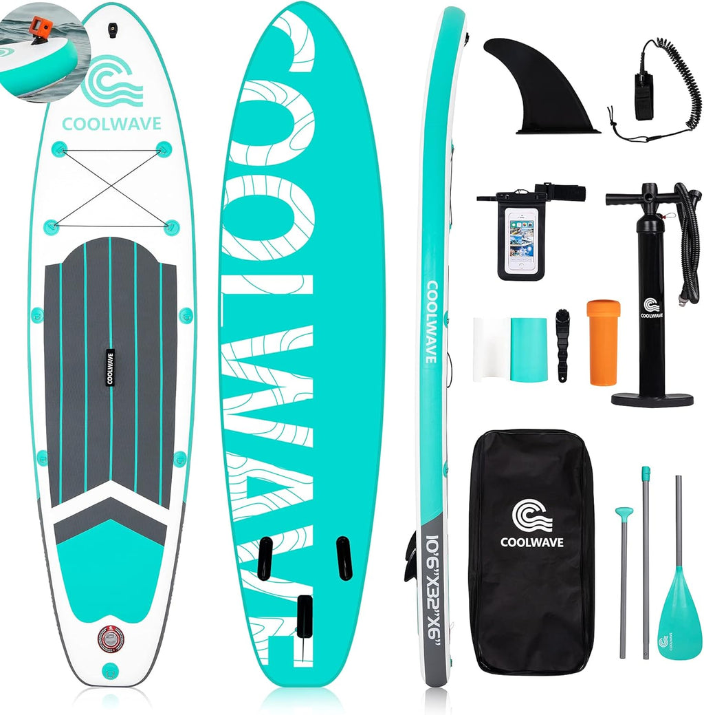 10'6 Inflatable Stand Up Paddle Board with Accessories Z511