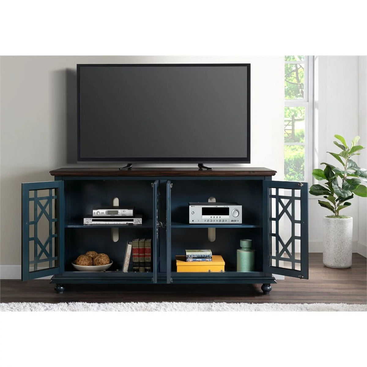 Traditional Wood TV Stand up to 63" R540
