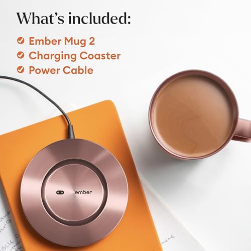 Black 14 Oz Heated Coffee Mug L26141