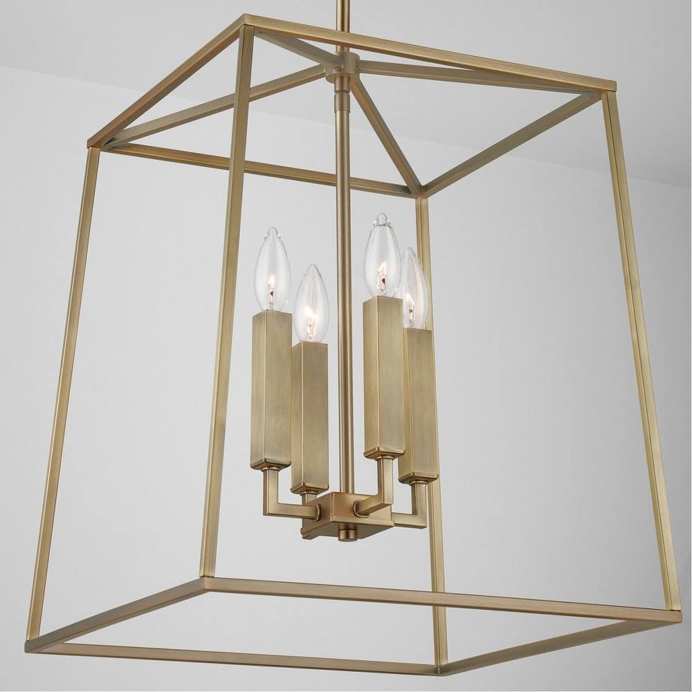4 Light Foyer Matte Black R110087