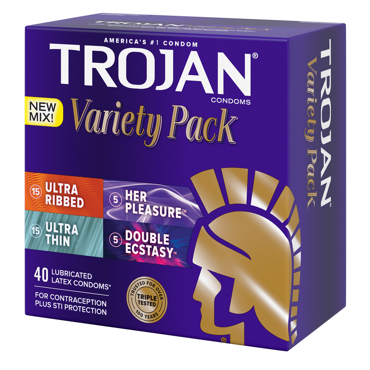 40 Condoms Variety Pack N925576