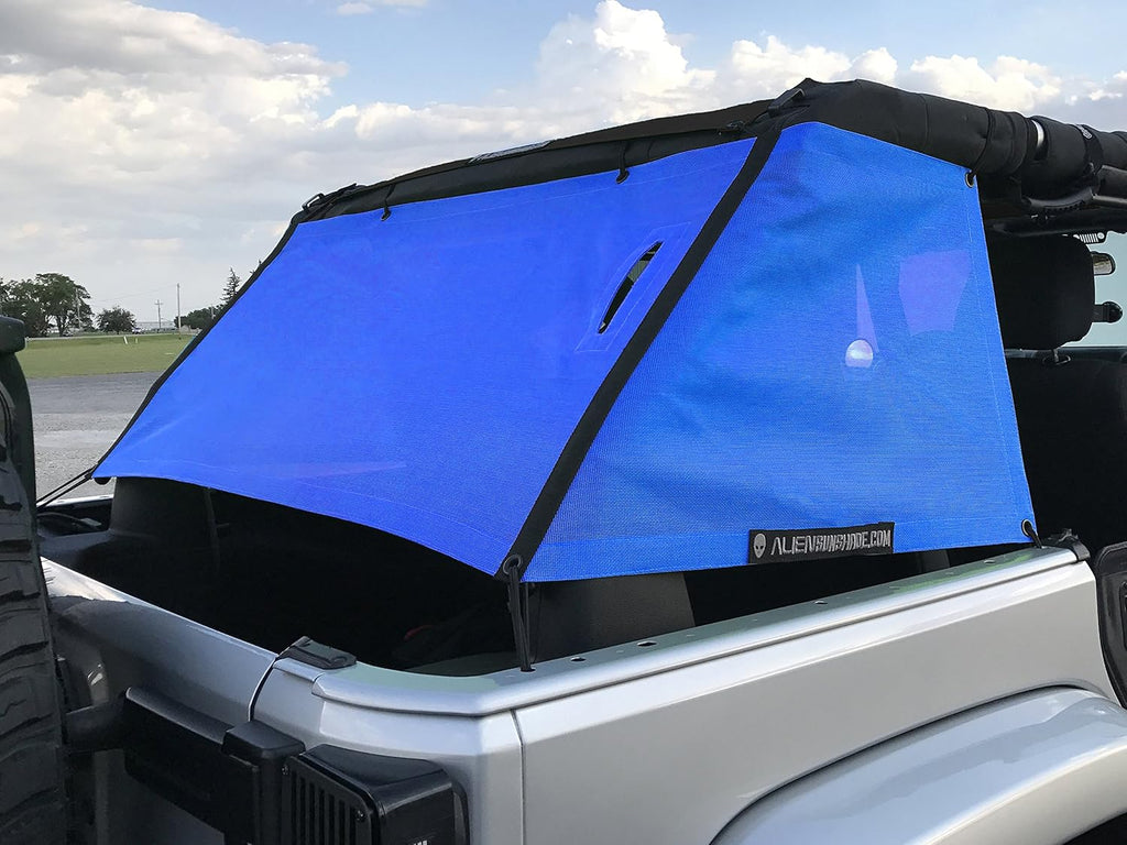 Mesh Cage Shade for Jeep Wrangler 4-Door JKU Pack of 2 O4662