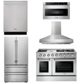 48 Propane Gas Range, Range Hood, Refrigerator, Dishwasher, Microwave V247351
