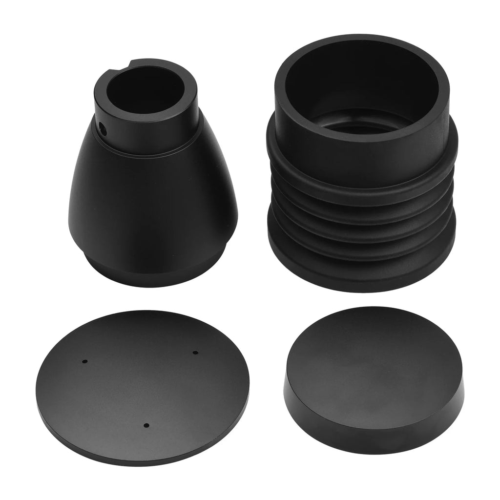 Aluminum Alloy Single Dose Hopper with Silicone Bellow Coffee Grinder Accessories Y33648