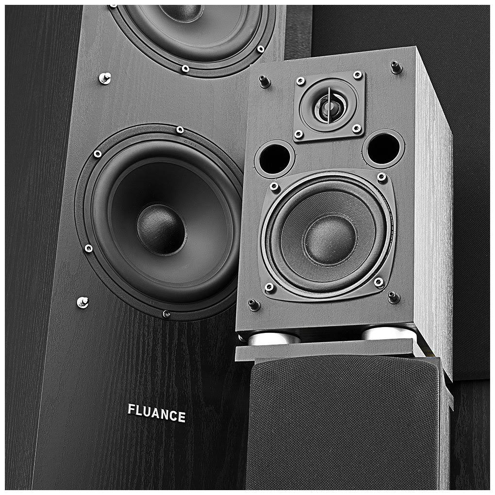 5.0 Channel 190W RMS 5 Speakers Black Speaker System G7816