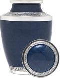 Handcrafted Cremation Urn for Human Ashes with Velvet Bag H477363