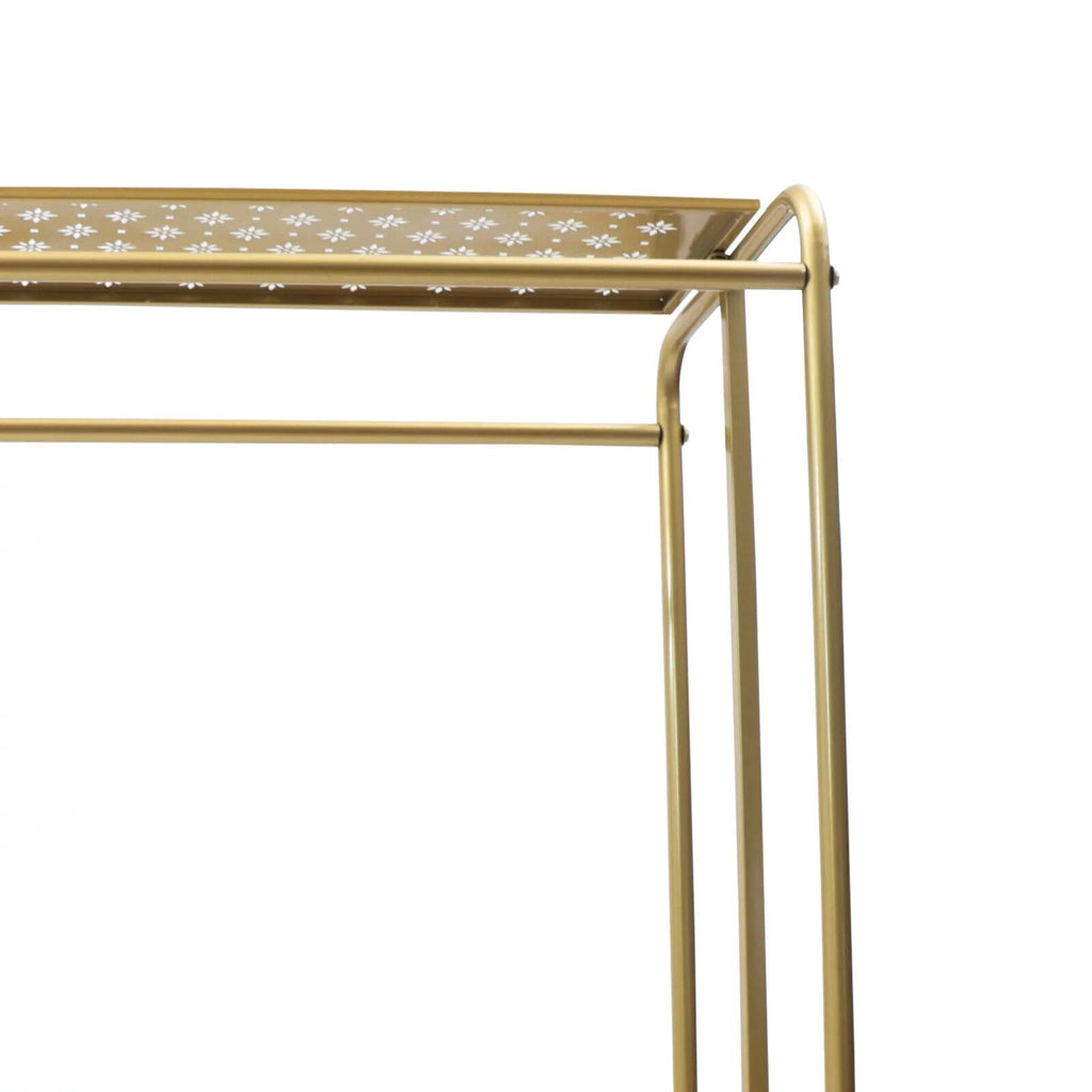 Metal Garment Rack with Top Shelf M101