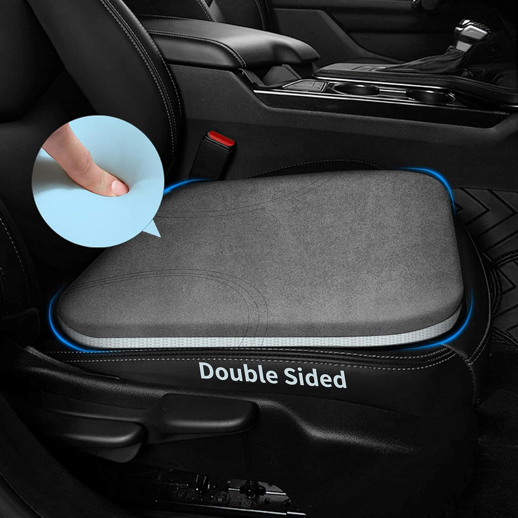 Beige Double Sided Car Seat Cushion with Memory Foam J273