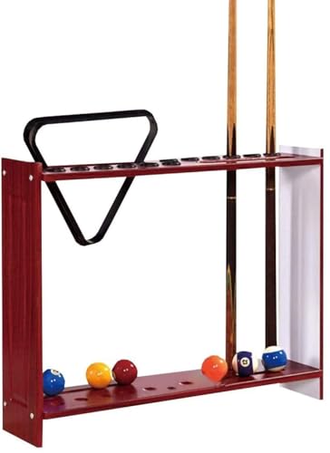 Vertical 12-Hole Pool Cue Rack Stand O2523