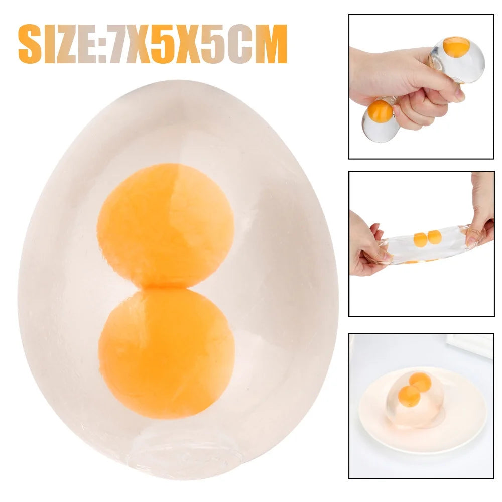 Squishy Egg Ball Stress Toy 80Ml T697