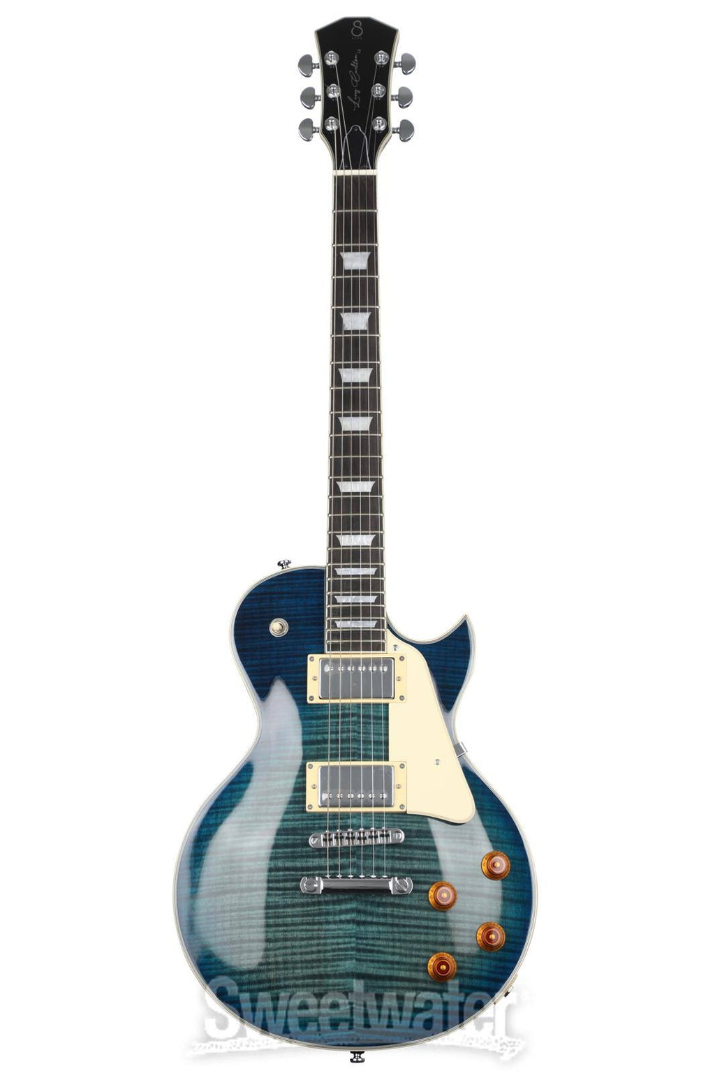 Transparent Blue Electric Guitar X699818