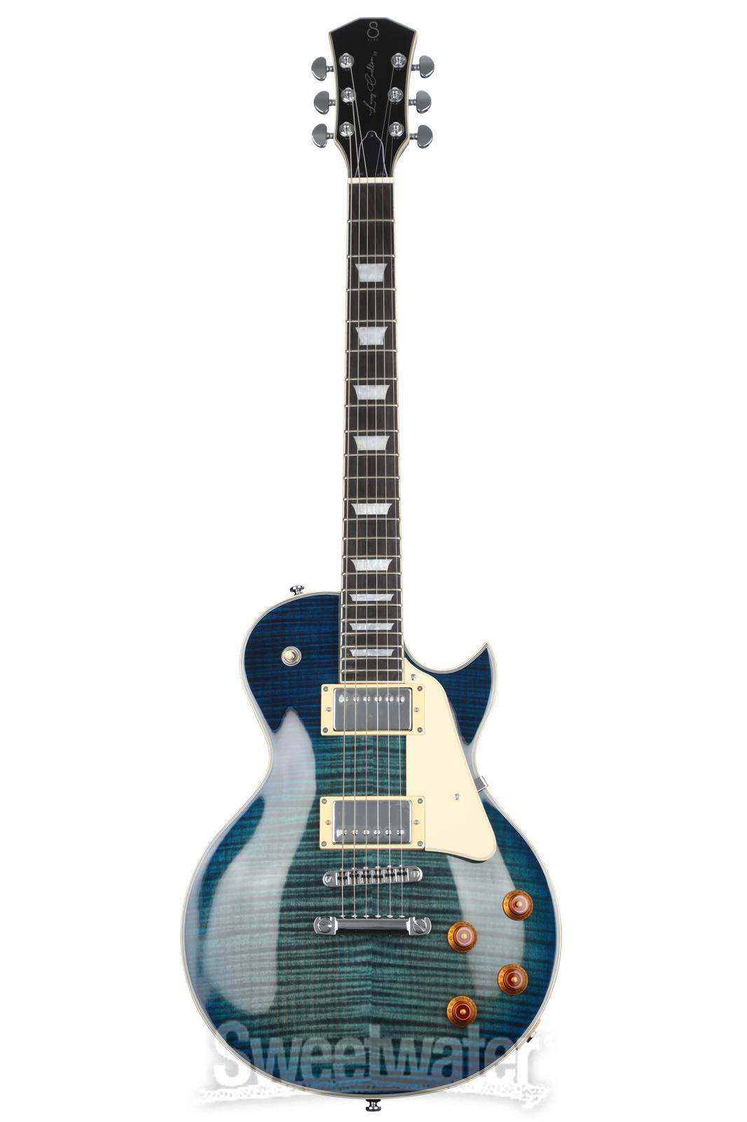 Transparent Blue Electric Guitar X699818