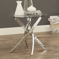 Chrome End Table I30821
