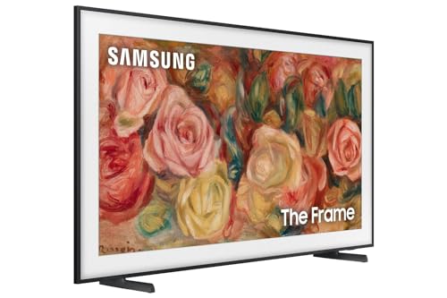 43 Inch 4K Smart Quantum HDR TV with Modern Brown Bezel Y689