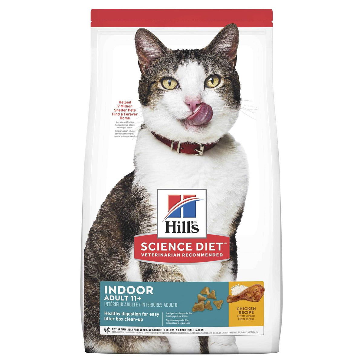 Adult 11+ Indoor Dry Cat Food K45739