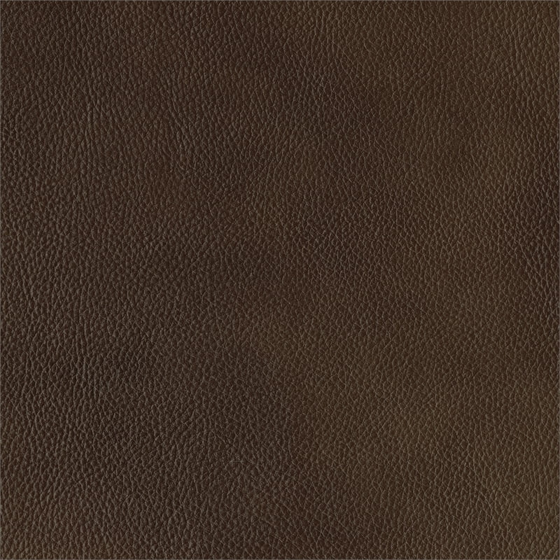 Brown Leather Match Glider Reclining Chair B541