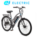 26 Low Step Cruiser Electric Bike 7 Speeds 250w Black N4584