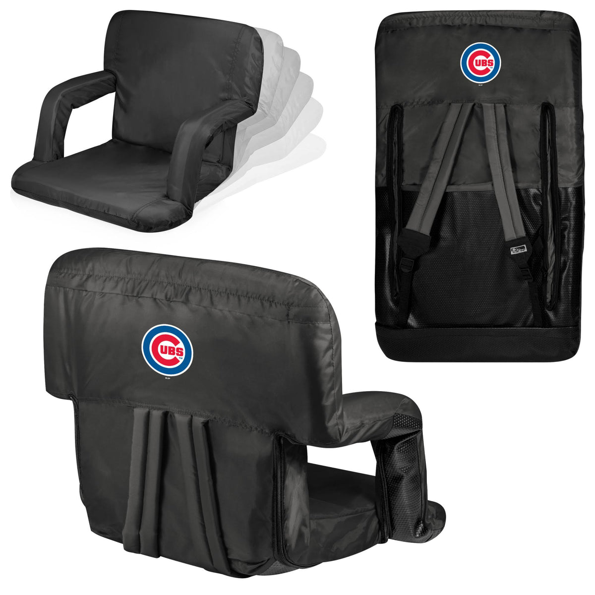 Black Portable Reclining Seat A230014
