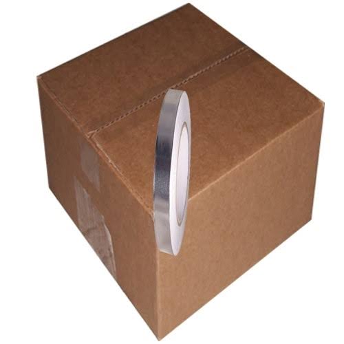 1/2 inch x 50 Yards Aluminum Foil Tape with Liner 96 Roll Case P79354