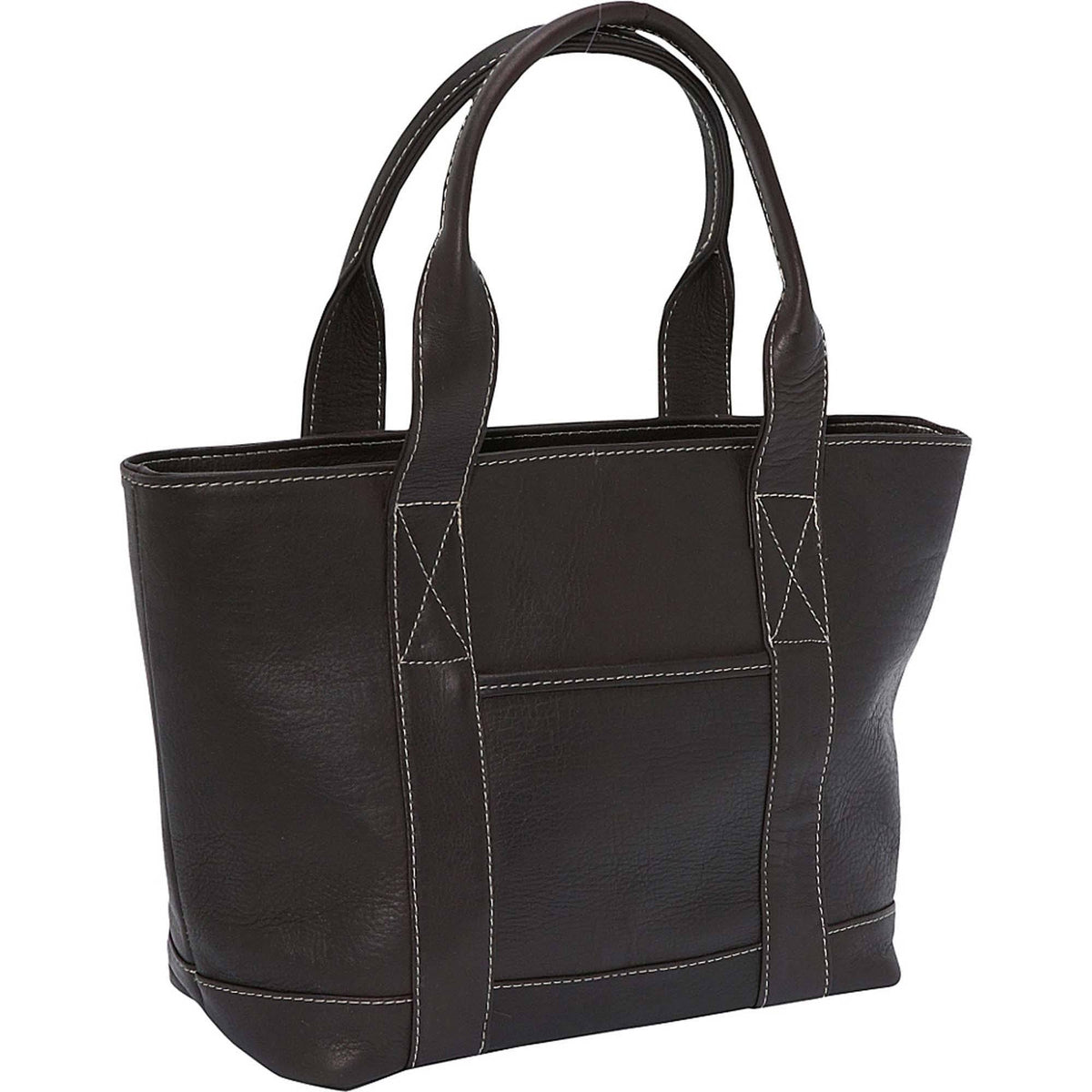 Black Leather Double Strap Small Pocket Bag H35251