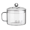 Heat-resistant Glass Pot with Handle G6843