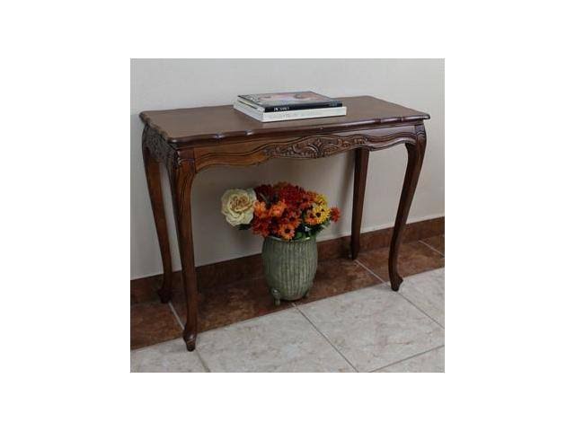 Carved Wood Console Table I1006