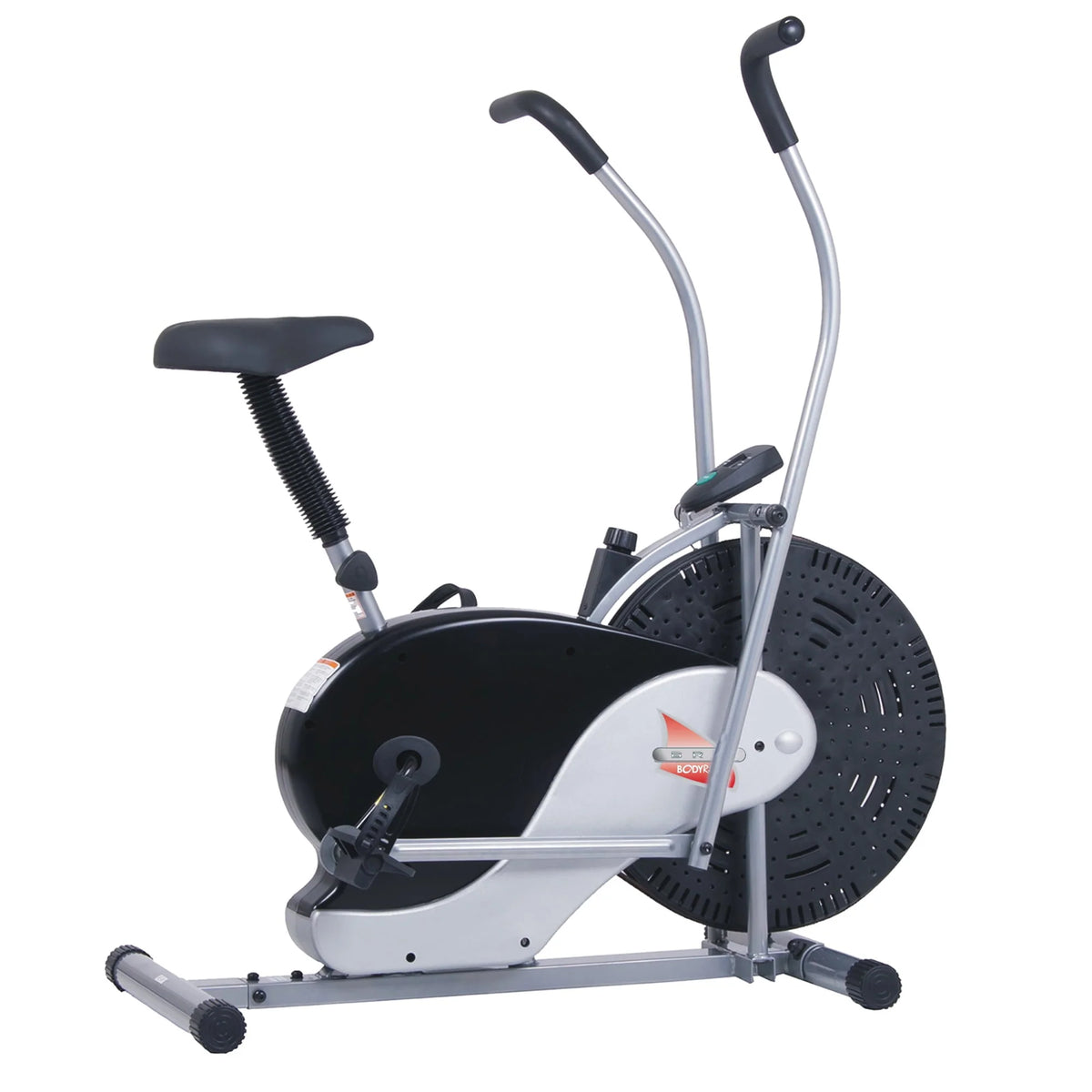 Upright Stationary Fan Bike with Adjustable Seat D838