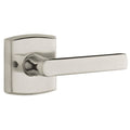 Polished Nickel Passage Door Lever with Rose D633