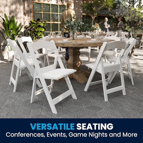 Black Stackable Folding Chairs Set of 4 Y648