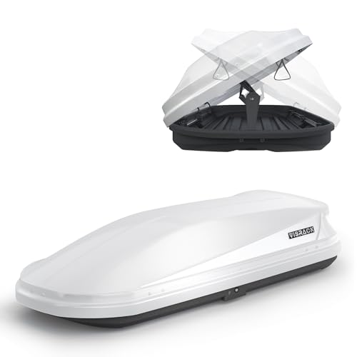 Heavy Duty Hard Shell Waterproof Rooftop Cargo Box, 62 x 31 x 15 Inches, 16 Cubic Feet N179240