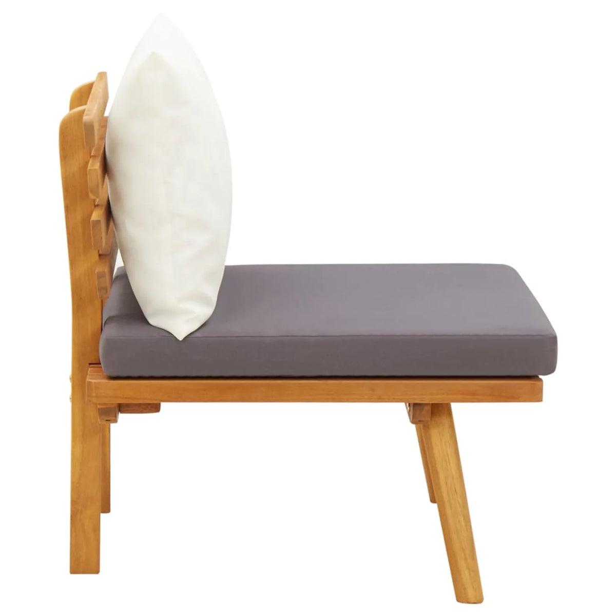Acacia Wood Patio Chair with Cushions N7125