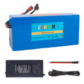 48V 14Ah Lithium Ebike Battery with 5A Fast Charger T Plug G7990
