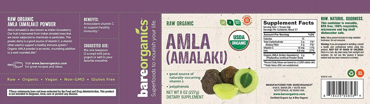 Amla Powder 8 oz Pack of 3 L808390