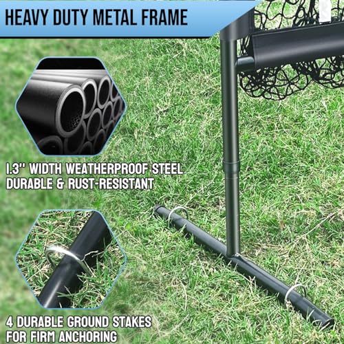 9 Hole Pitching Net with Carry Bag B54942