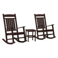 3 pc. Rocking Chair Set Chocolate T1963