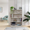 Mahogany 4-Shelf Bookcase O310