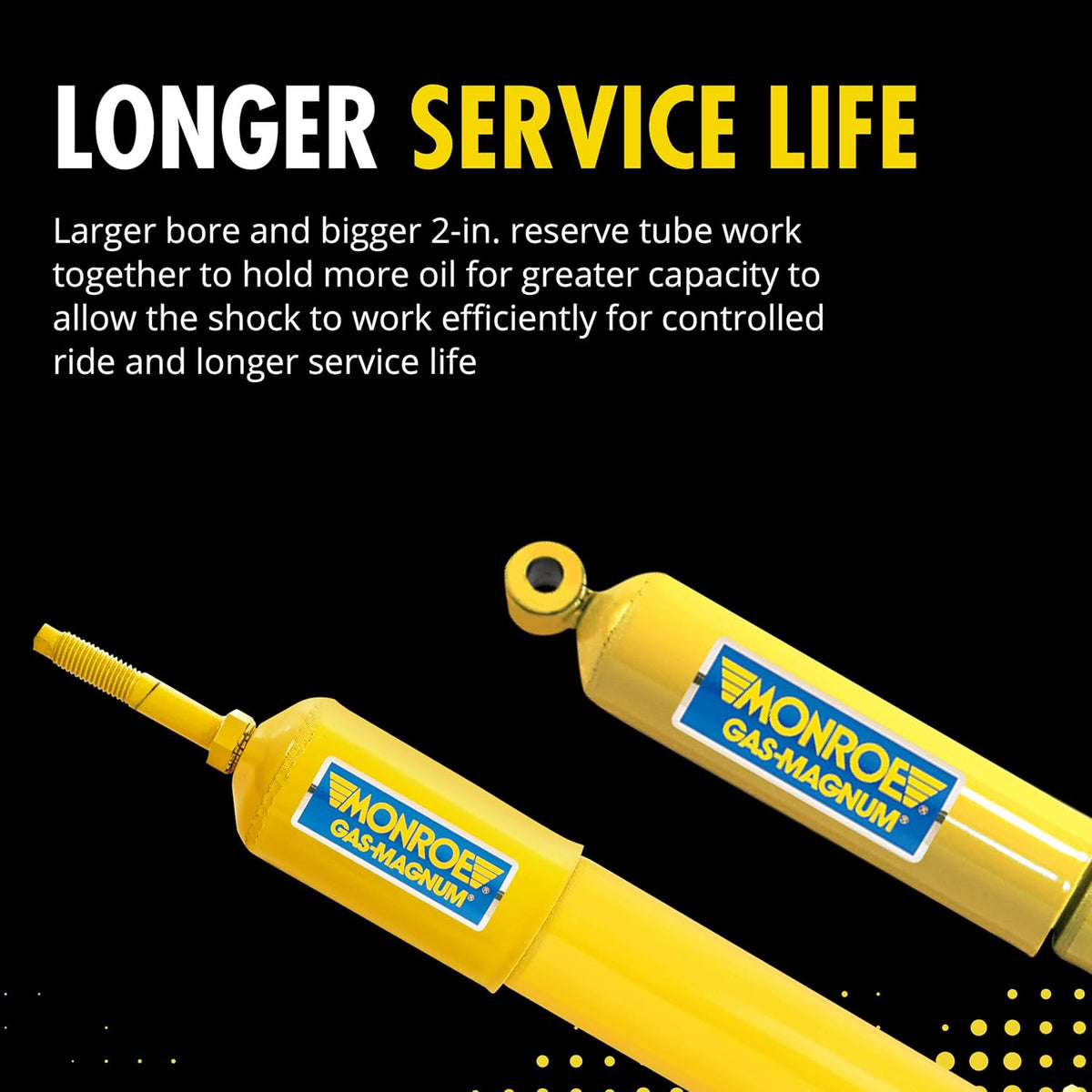 Gas-Magnum Truck Shock Absorber Pack of 2 N1612