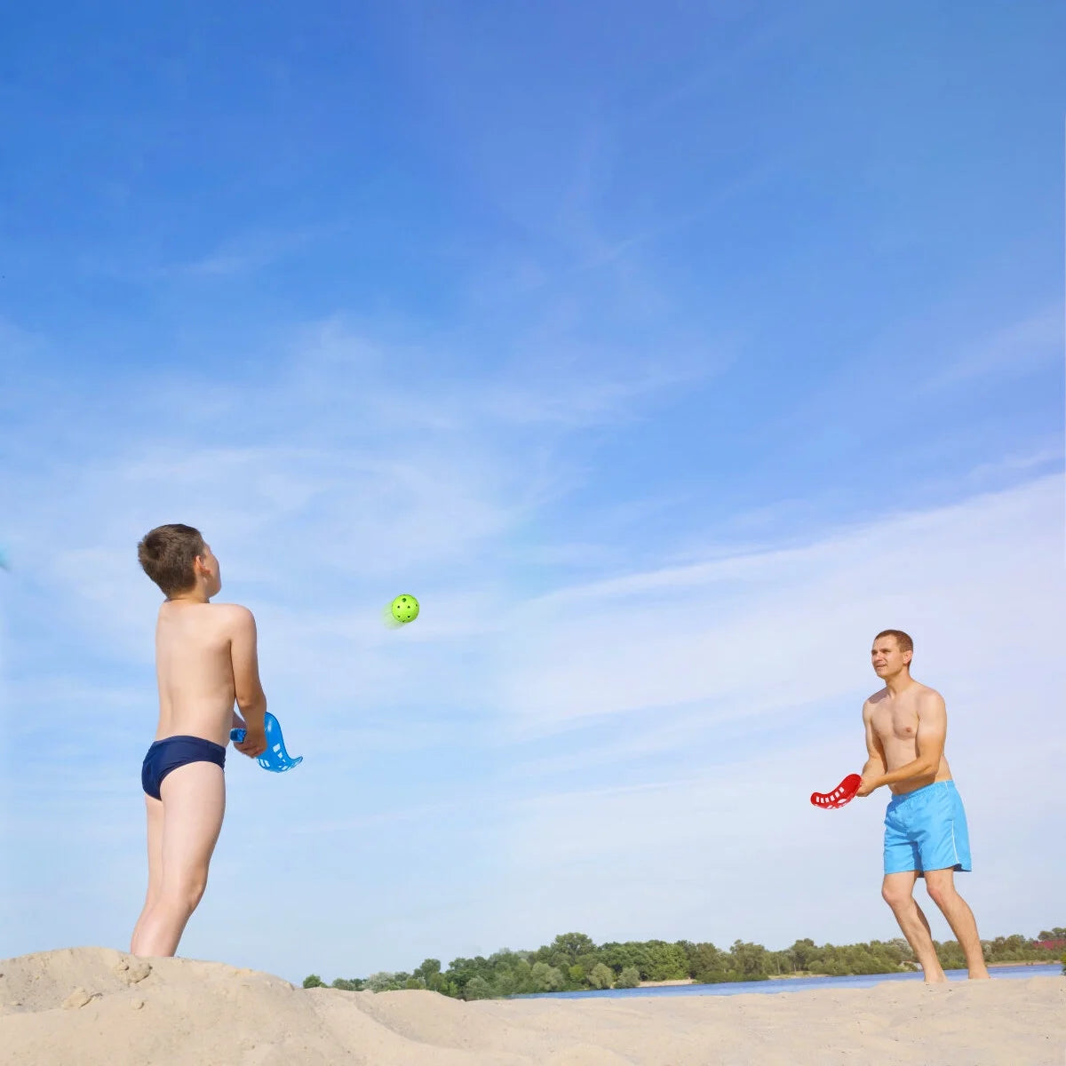 Scoop Ball Game Toss & Catch Set Outdoor Sports Beach Game S9796