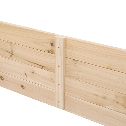 Wooden Raised Garden Bed (92 x 24 x 10 Inch) U27278