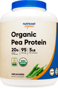 Unflavored Organic Pea Protein Isolate Powder 5LBS D789