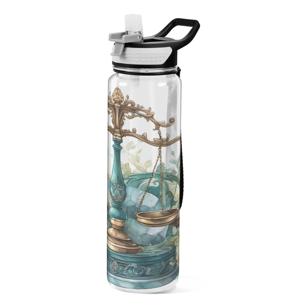 32oz Tritan Leakproof Clear Sports Water Bottle H61858