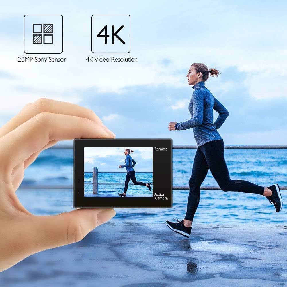 4K 20MP WiFi Action Camera with EIS I78711