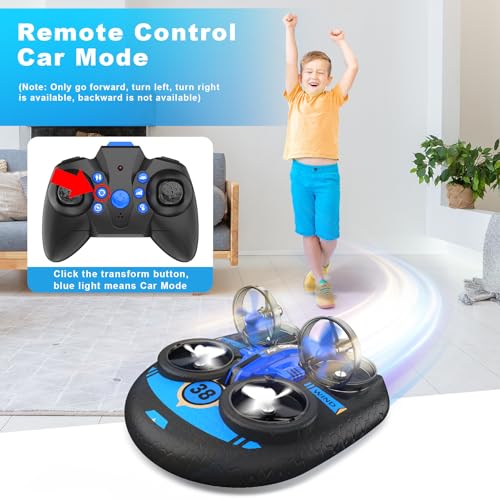 Mini Drone 2 in 1 Toy with 2 Batteries Z450931