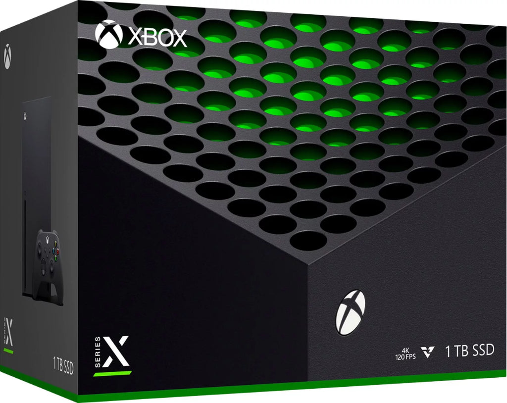 Black 1TB SSD Gaming Console with Disc Drive Z6456