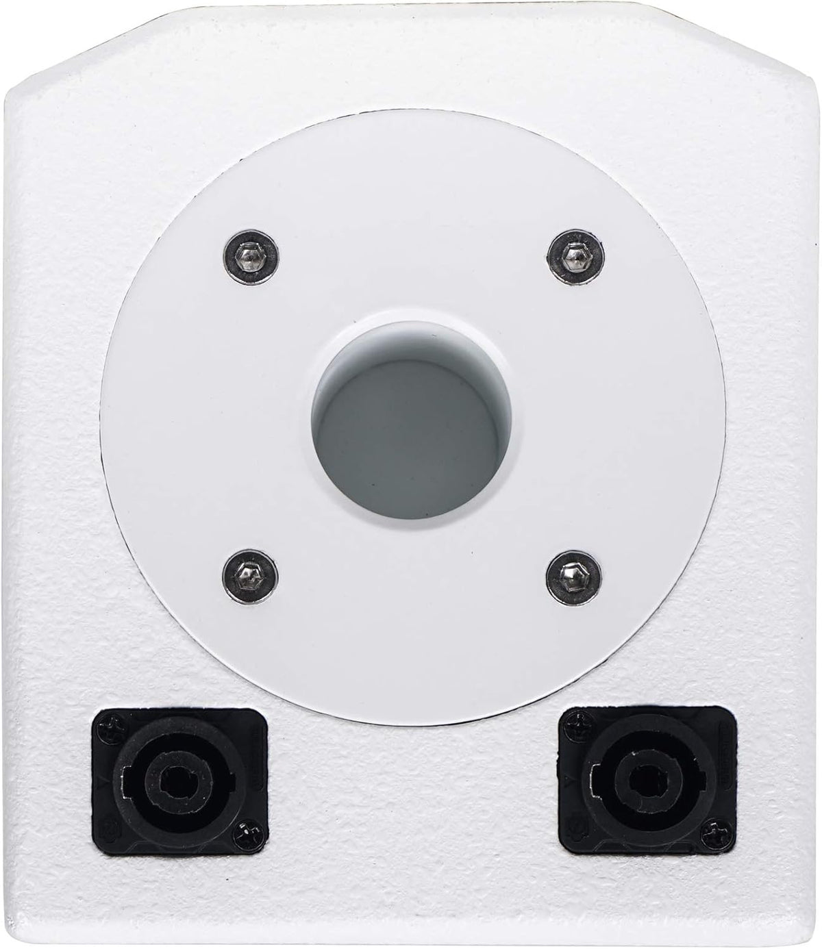 White Pair of Passive Wall-Mount Column Mini Line Array Speakers with 4 x 5” Woofers K184683