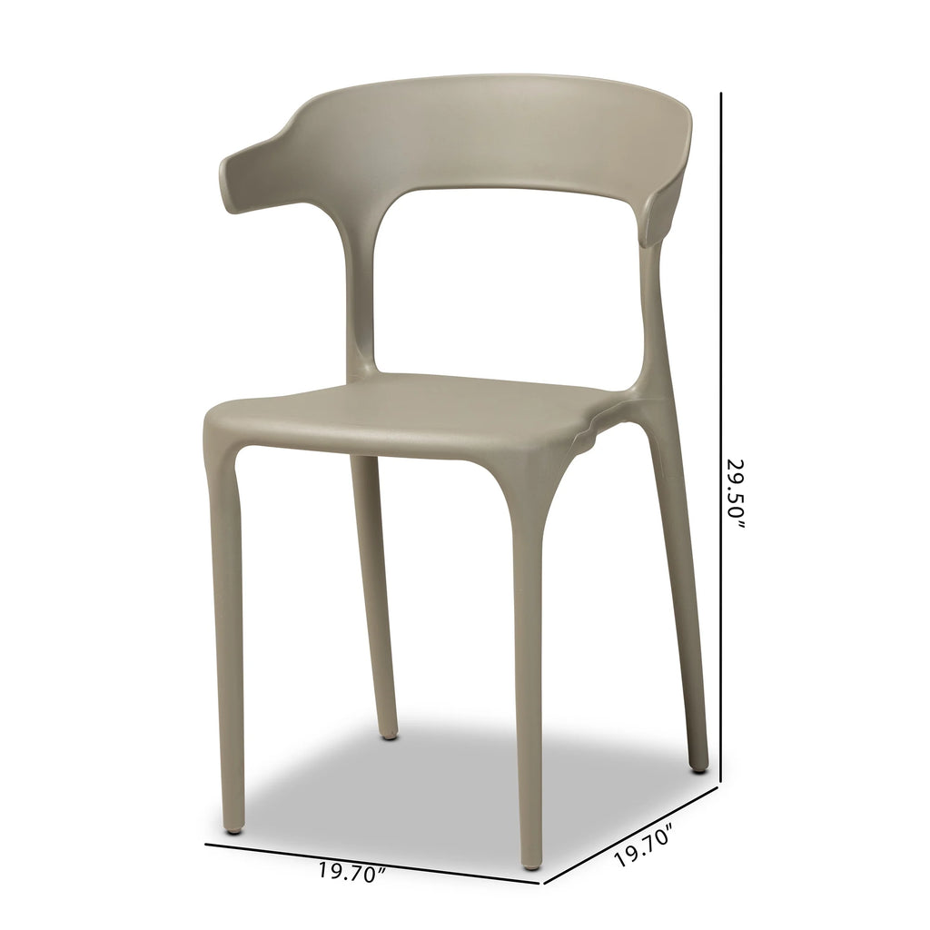 Beige Dining Chair Set of 4 V954183