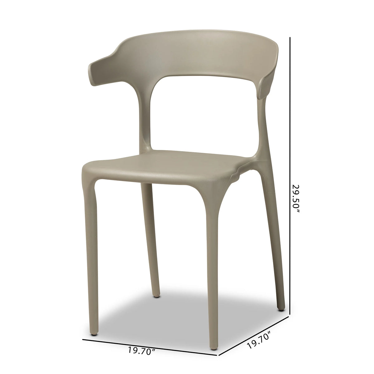 Beige Dining Chair Set of 4 V954183