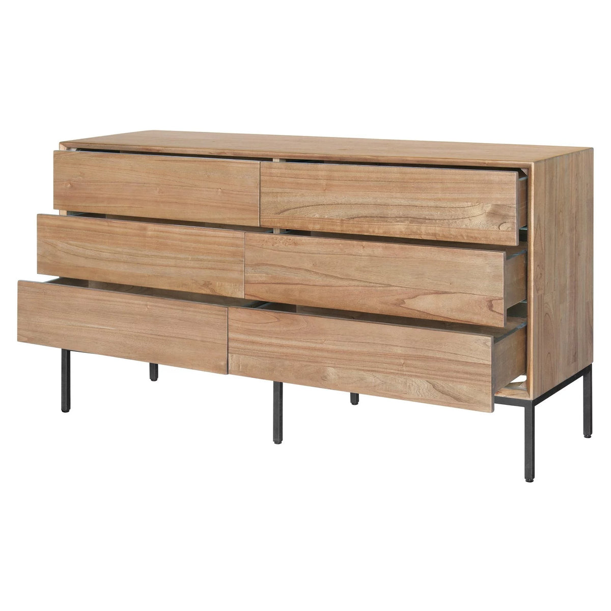 6 Drawer Double Dresser K3750